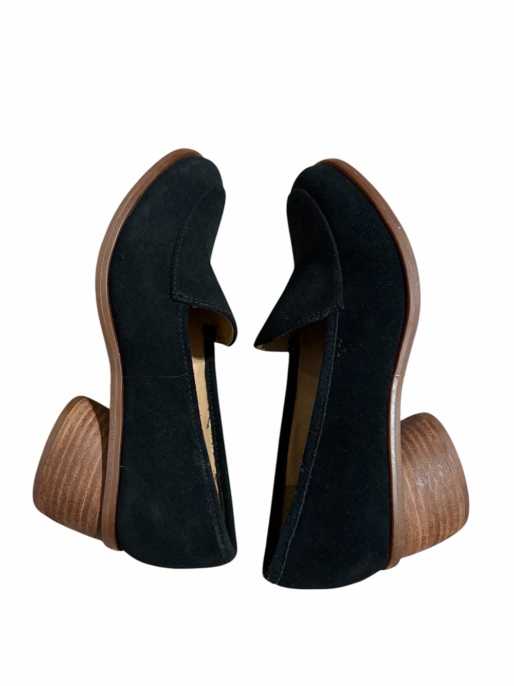 Sofft Heels Womens Cassia
Loafers Pumps Black Size 8 Black
Suede Leather Slip On